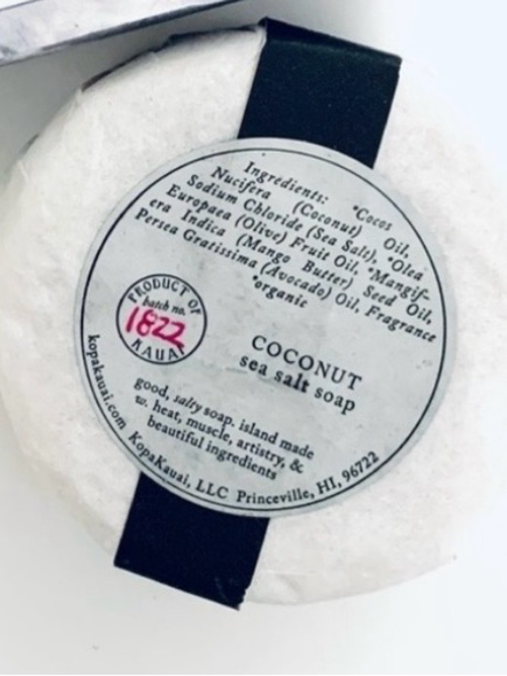 Hawaii Coconut Sea Soap